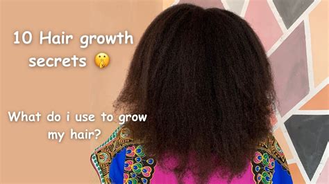 Natural Hair Growth Tips How To Grow Long Natural Hair Youtube