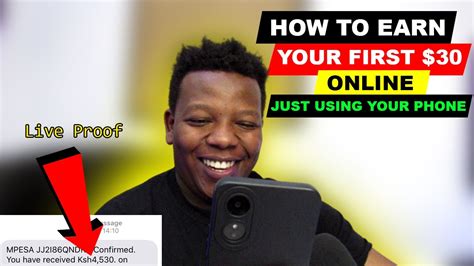 How To Earn Your First Working Online In Kenya And Paid Via Mpesa