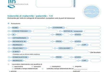 Inps Domanda Di Maternit Per Lavoratrici Dipendenti Prestiti Inpdap