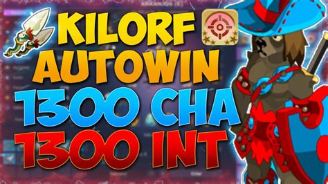 DOFUS PVP 1X1 KILORF AUTOWIN 1300 CHA 1300 INT CURA INFINITA