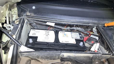 Аккумулятор 105Ah на L322 — Land Rover Range Rover (3G), 3,6 л, 2010 ...