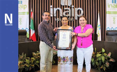 Gobierno de Yucatán otorga Distintivo Violeta al Inaip