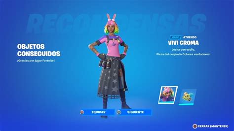 Como Conseguir Gratis La Skin Vivi Croma En Fortnite Temporada