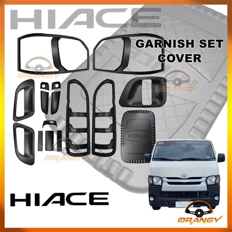 Toyota Hiace Commuter Old Face To Garnish Combo Set Cover