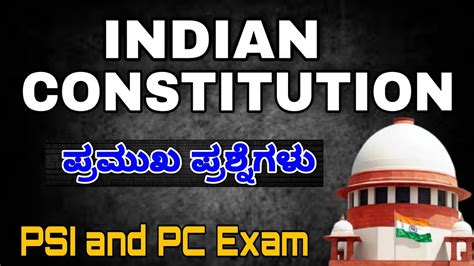 Constitution Constitution Of India Constitution Questions Pc