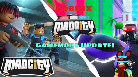 Mad City Roblox New Update Gamemodes Test Youtube