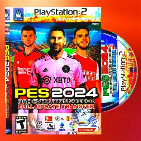 Jual KASET PLAYSTATION PS 2 PES 2024 UPDATE TERBARU KASET PS2 GAME