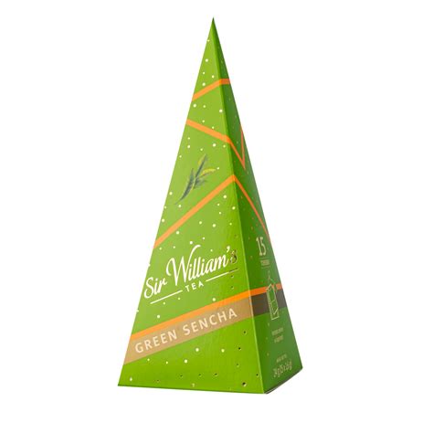 Zielona Herbata Sir Williams Tea Green Sencha 15 Saszetek Piramida