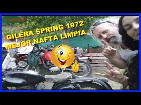 GILERA Spring 185 1972 Limpieza De Carburador De CG YouTube