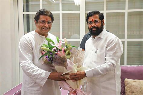 Eknath Shinde Meets Raj Thackeray Calls It Courtesy Meet India Tv