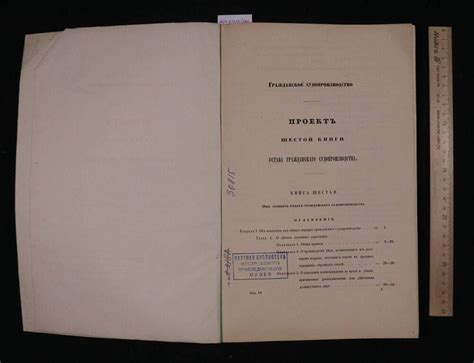 Книга. Проект устава гражданского судопроизводства. Книги VI и VII-й с ...