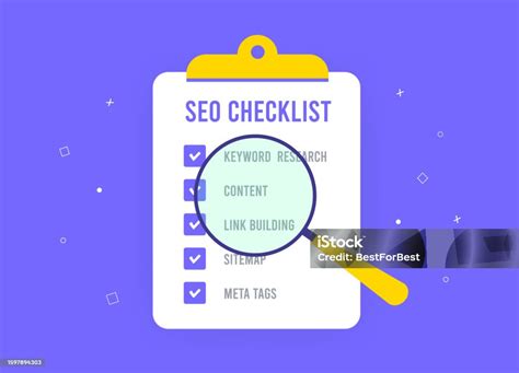 Seo Checklist Document For Boosting Website Ranking And Performance