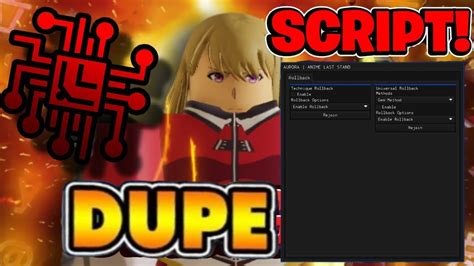 ROBLOX Anime Last Stand SCRIPT HACK ROLLBACK DUPE SCRIPT INF GEM