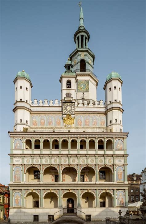 Town Hall in Old Town of Poznan, Poland Stock Image - Image of city, travel: 101858945