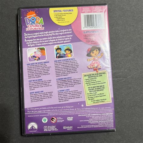 Dora The Explorer Nickelodeon Nick Jr Lot Of 6 Dvd Story Book Adv Out World Ad Ebay