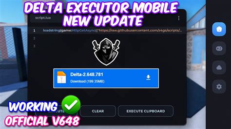 Delta Executor Mobile Latest Version V Is Here No Crash No Lag