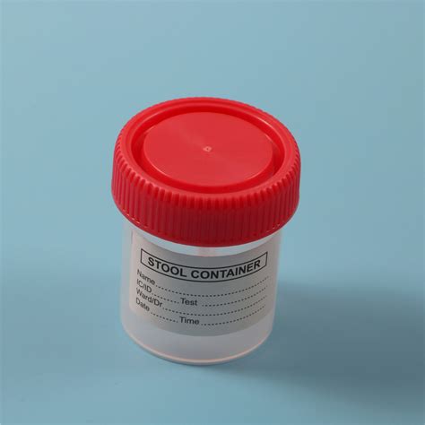 Disposable Plastic Medical Patient Test Sample Cup Sputum Fecal