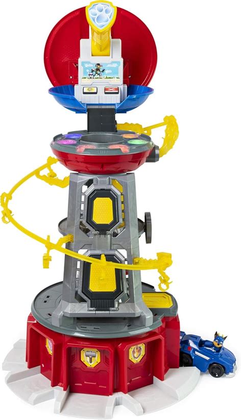 Paw Patrol Mighty Pups Super Paws Lookout Tower Playset With Lights