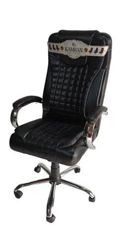 High Back Office Revolving Chair Black Brown Blue Grey At Rs 5600 In