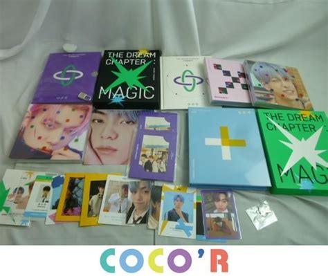 やや傷や汚れあり同梱可中古品 韓流 TOMORROW X TOGETHER MAGIC STAR 他 CD フォトカード 等 グッズ