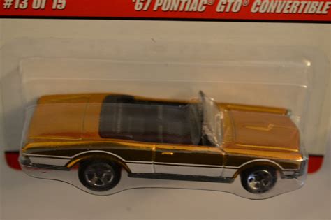 Hot Wheels 67 Pontiac Gto Convertible Gold 13 Of 15 Special Paint Hw