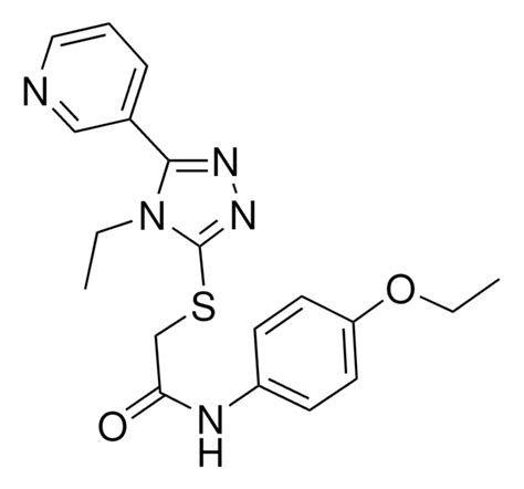 N Ethoxyphenyl Et Pyridinyl H Triazol Yl Thio