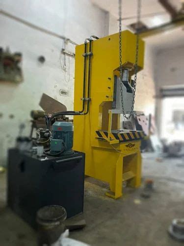 Harihar Mild Steel C Type Hydraulic Power Press Machine Capacity 50