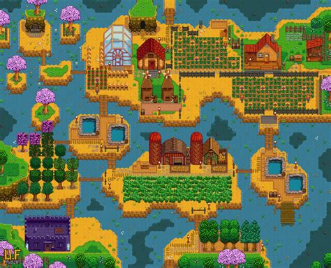 Riverland Farm Layouts Stardew Valley Forums