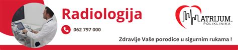 Radiologija Poliklinika Atrijum Sarajevo