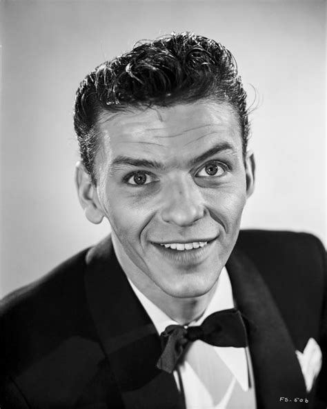 Frank Sinatra Looking Up smiling in Black Suit Photo Print (24 x 30 ...