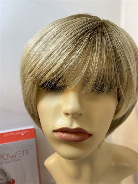 Rooted Blonde Wig Bblms284 Wigbank