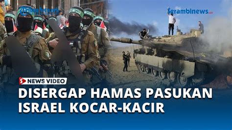 Hamas Hancurkan Dua Buldoser Dan Satu Tank Israel Saat Coba Masuki Gaza