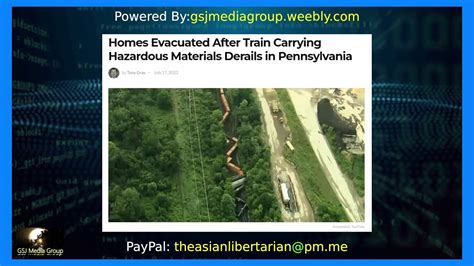 Another Train Derailment With HAZARDOUS MATERIALS YouTube