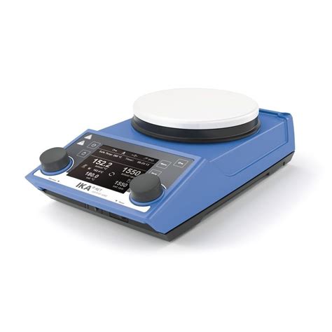 Magnetic Laboratory Stirrer RET Control Visc White IKA Digital Heating Hot Plate