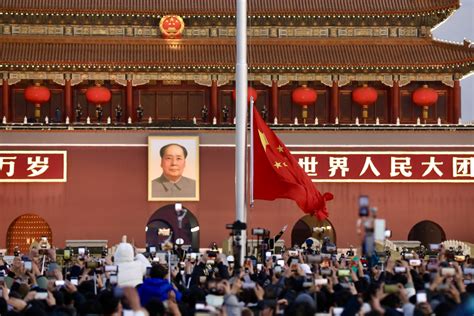 Beijing Holds S First Flag Raising Ceremony At Tiananmen Square