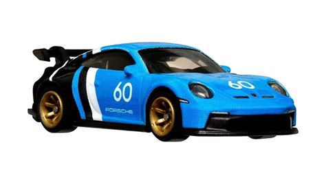 Машинка Premium Hot Wheels Porsche 911 GT3 Speed Machines 1 64 HKC44 Blue купити в інтернет
