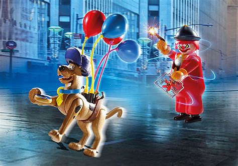 Playmobil 70710 SCOOBY DOO avec fantôme du clown Scooby Doo Autour