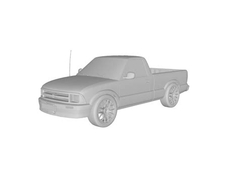 Stl File Chevrolet S10 🚙・model To Download And 3d Print・cults