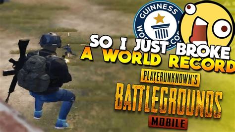 New World Record In Pubg Mobile Youtube