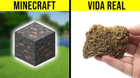 Los Minerales De Minecraft En La Vida Real Youtube