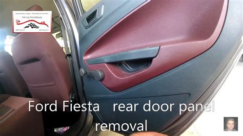 Ford Fiesta 2009 2019 Rear Door Panel Removal YouTube