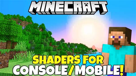 Xbox Series X Shaders Minecraft Console Shader Best