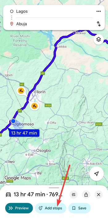 how to find a halfway point between two locations