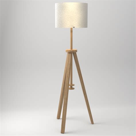 Ikea Lauters Floor Lamp 3d Floor Lamp Models Blenderkit