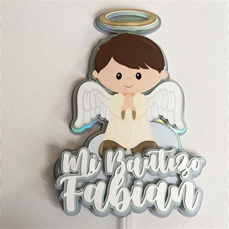 Mi Bautizo Cake Topper Etsy