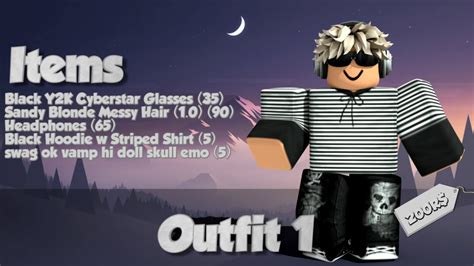 Roblox Outfits Under Robux Youtube