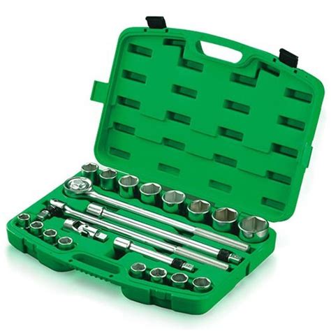 Набор инструмента дюймового 3/4" 24ед. (12-гр.) metal case TOPTUL ...
