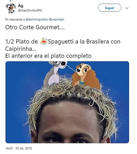 Neymar Se Hizo Radical Cambio De Look Y Genera Divertidos Memes En