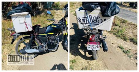 Repartidor De Tortillas Sufre Accidente Al Caerse De Su Moto En La