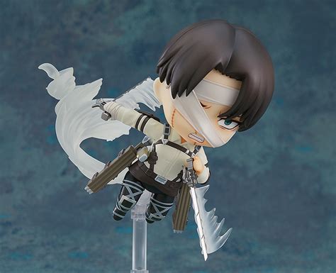 Figurine Livaï Ackerman Lattaque Des Titans Nendoroid